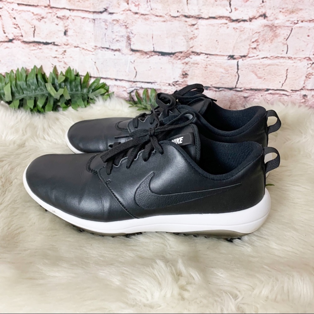 Nike Roshe G Tour Black Golf Cleats Size 9 - Picture 4 of 9